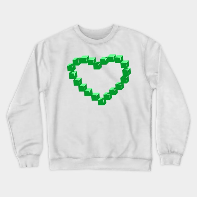 D.va Heart Crewneck Sweatshirt by Genessis